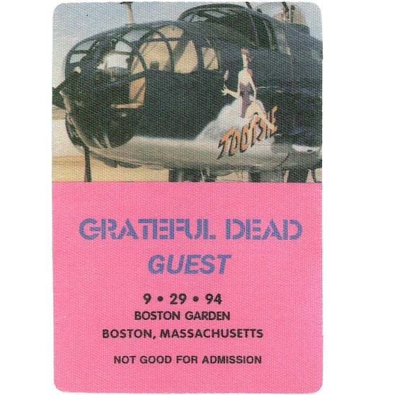 Liquid Blue Grateful Dead 1994 09-29 Backstage Pass
