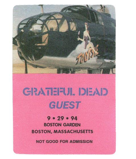 liquid blue Grateful Dead 1994 09-29 Backstage Pass