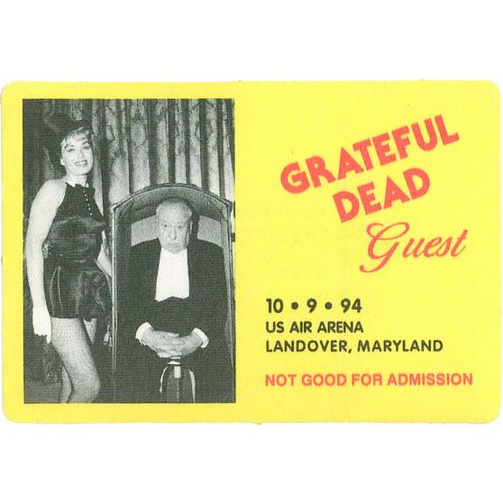Liquid Blue Grateful Dead 1994 10-09 Backstage Pass