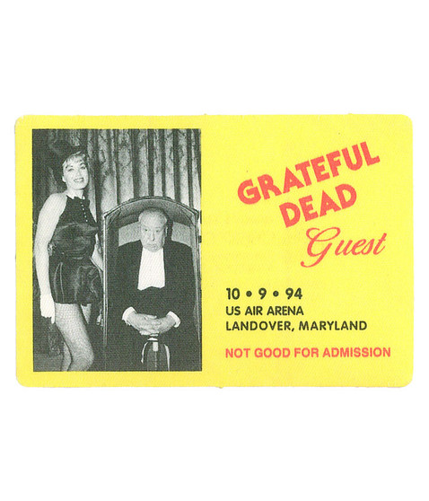 liquid blue Grateful Dead 1994 10-09 Backstage Pass