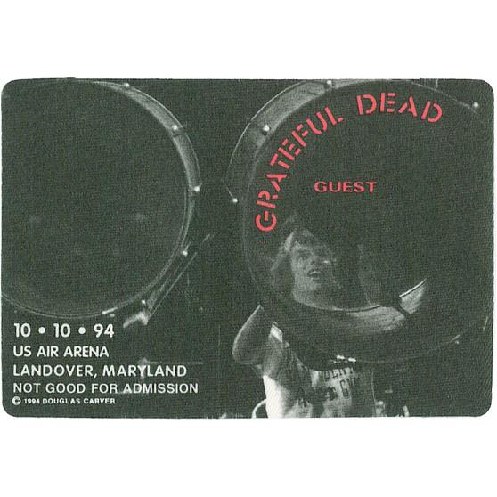 Liquid Blue Grateful Dead 1994 10-10 Backstage Pass