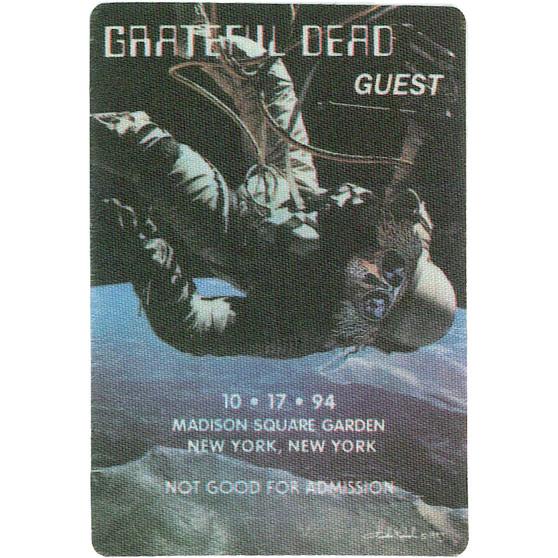 Liquid Blue Grateful Dead 1994 10-17 Backstage Pass
