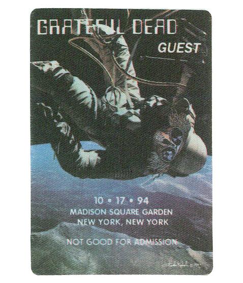 liquid blue Grateful Dead 1994 10-17 Backstage Pass