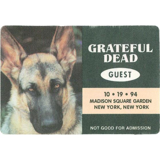 Liquid Blue Grateful Dead 1994 10-19 Backstage Pass