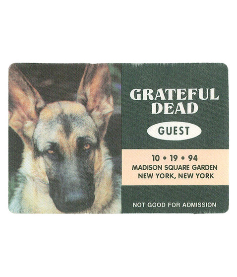 liquid blue Grateful Dead 1994 10-19 Backstage Pass