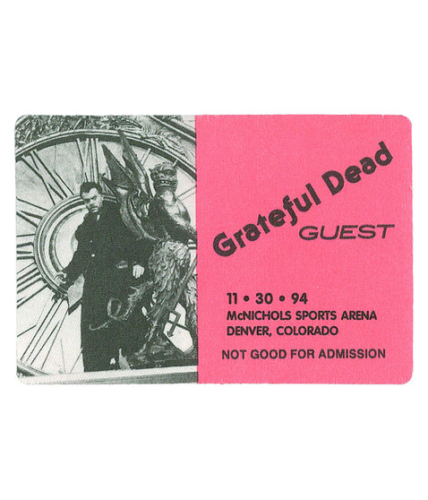 liquid blue Grateful Dead 1994 11-30 Backstage Pass