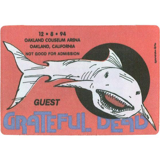 Liquid Blue Grateful Dead 1994 12-08 Backstage Pass