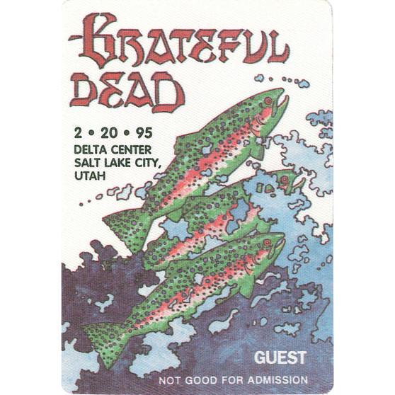 Liquid Blue Grateful Dead 1995 02-20 Backstage Pass
