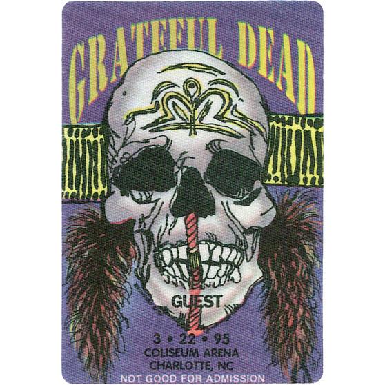 Liquid Blue Grateful Dead 1995 03-22 Backstage Pass