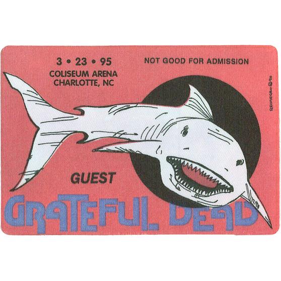 Liquid Blue Grateful Dead 1995 03-23 Backstage Pass