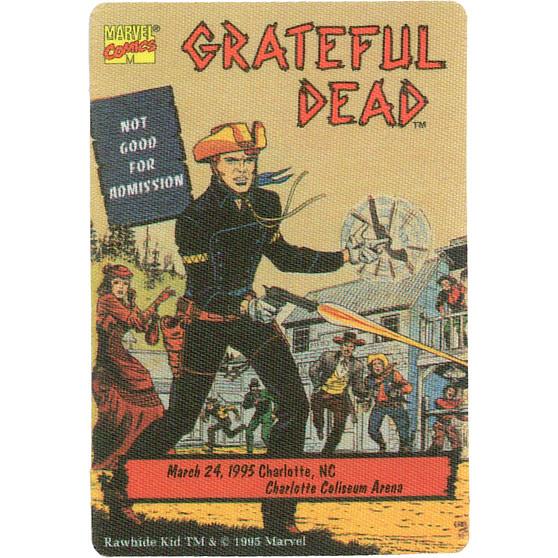 Liquid Blue Grateful Dead 1995 03-24 Backstage Pass