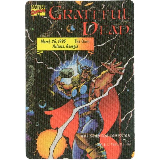 Liquid Blue Grateful Dead 1995 03-26 Backstage Pass
