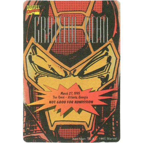 Liquid Blue Grateful Dead 1995 03-27 Backstage Pass