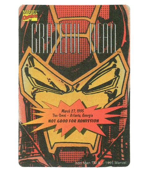 liquid blue Grateful Dead 1995 03-27 Backstage Pass