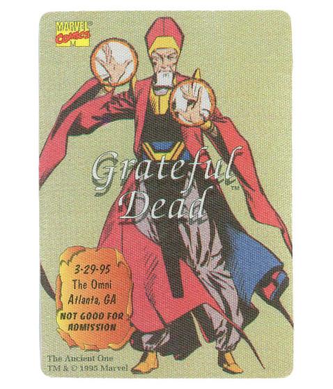 liquid blue Grateful Dead 1995 03-29 Backstage Pass