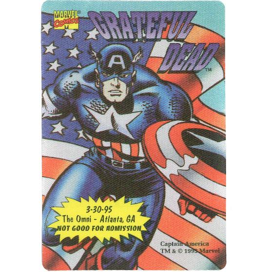 Liquid Blue Grateful Dead 1995 03-30 Backstage Pass