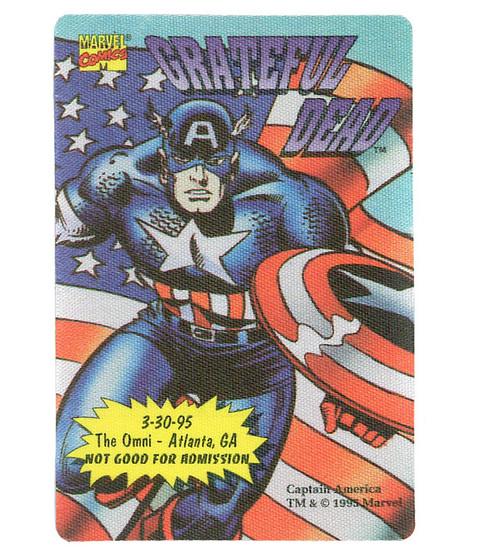 liquid blue Grateful Dead 1995 03-30 Backstage Pass