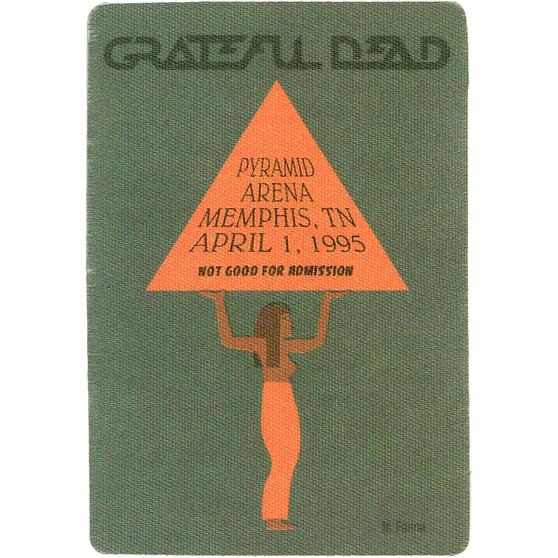 Liquid Blue Grateful Dead 1995 04-01 Backstage Pass