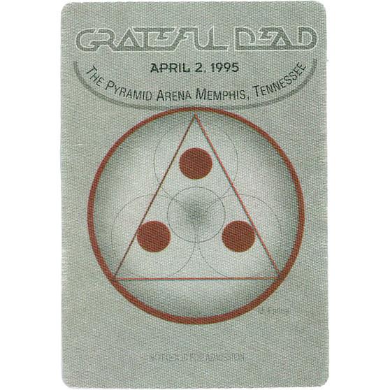 Liquid Blue Grateful Dead 1995 04-02 Backstage Pass