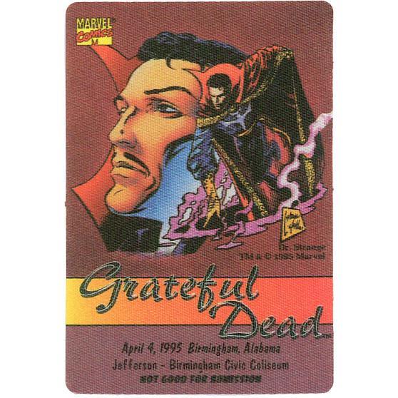 Liquid Blue Grateful Dead 1995 04-04 Backstage Pass