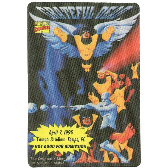 Liquid Blue Grateful Dead 1995 04-07 Backstage Pass