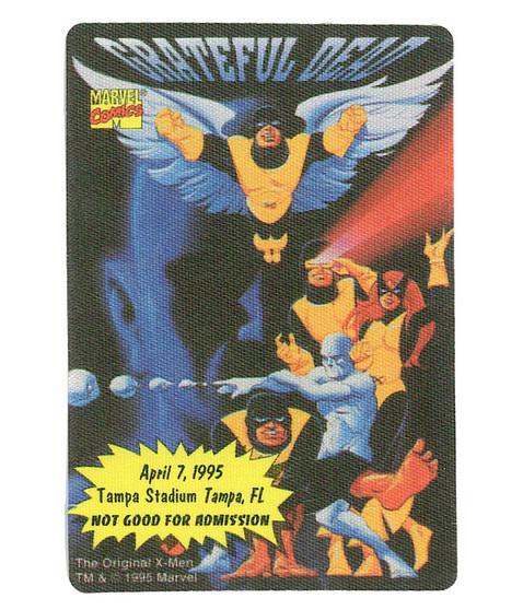 liquid blue Grateful Dead 1995 04-07 Backstage Pass