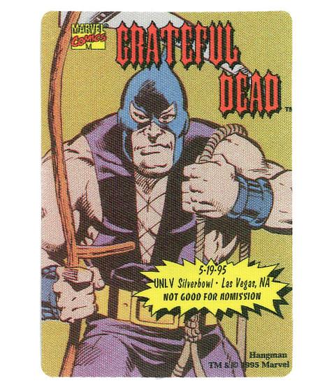 liquid blue Grateful Dead 1995 05-19 Backstage Pass