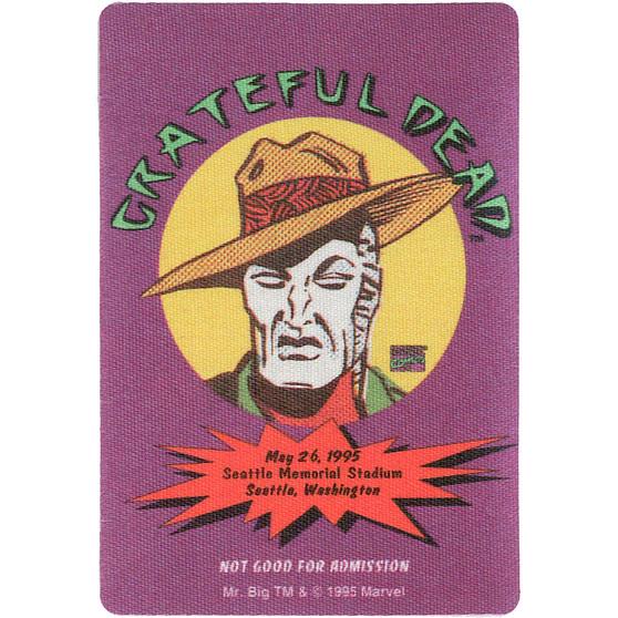 Liquid Blue Grateful Dead 1995 05-26 Backstage Pass