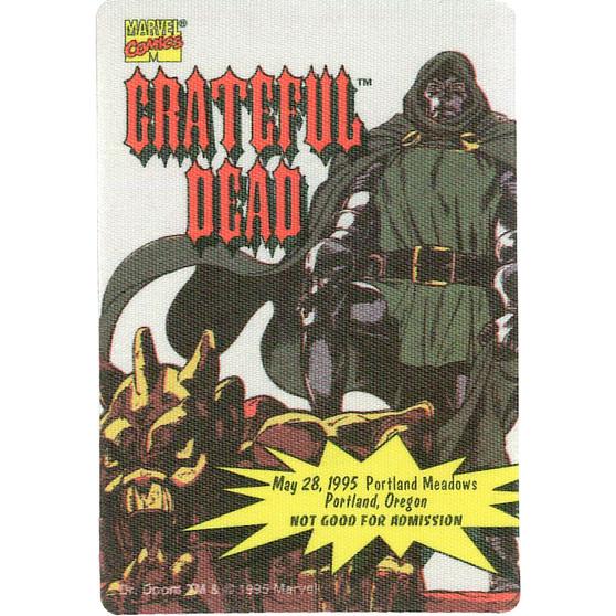 Liquid Blue Grateful Dead 1995 05-28 Backstage Pass