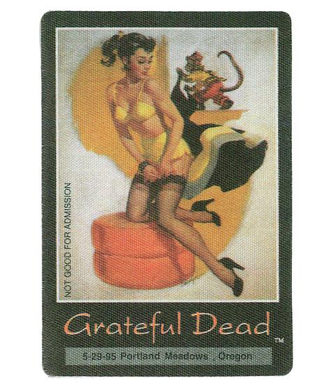 liquid blue Grateful Dead 1995 05-29 Backstage Pass