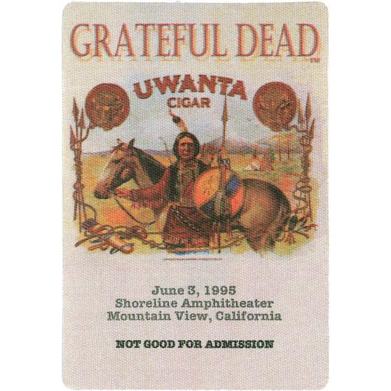 Liquid Blue Grateful Dead 1995 06-03 Backstage Pass