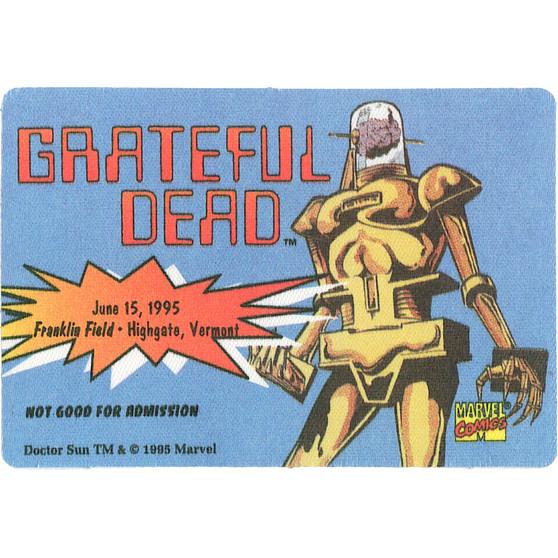 Liquid Blue Grateful Dead 1995 06-15 Backstage Pass