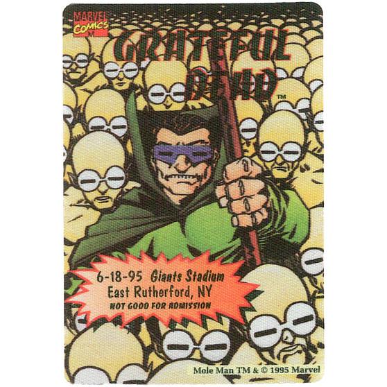 Liquid Blue Grateful Dead 1995 06-18 Backstage Pass