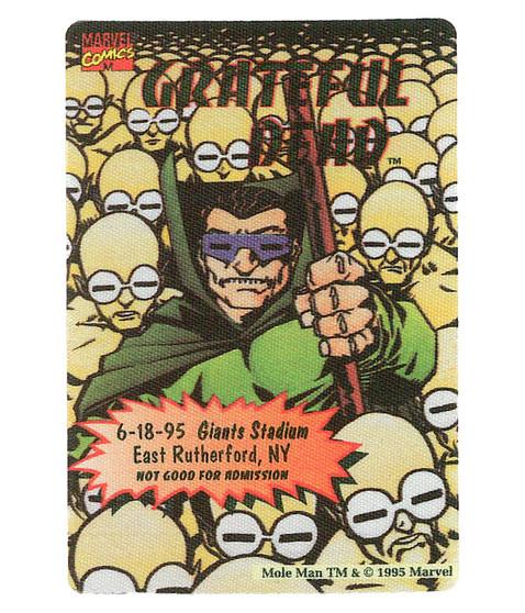 liquid blue Grateful Dead 1995 06-18 Backstage Pass