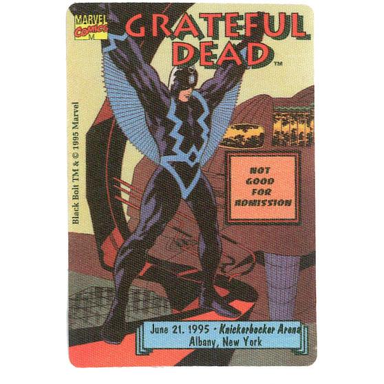 Liquid Blue Grateful Dead 1995 06-21 Backstage Pass