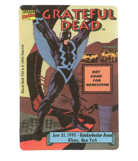 liquid blue Grateful Dead 1995 06-21 Backstage Pass