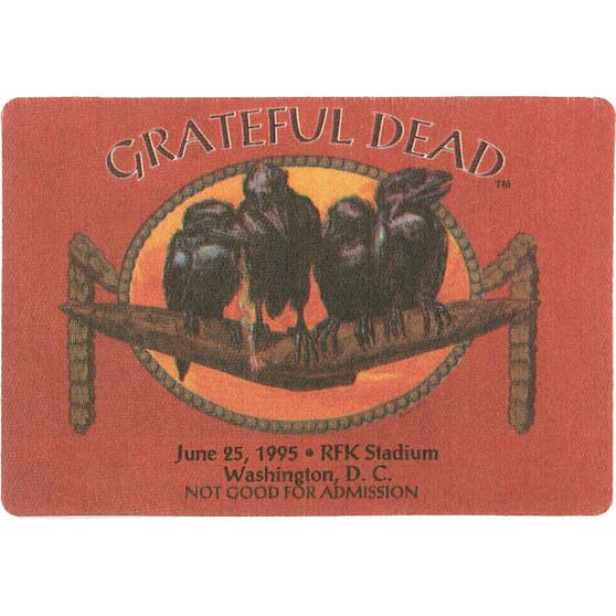 Liquid Blue Grateful Dead 1995 06-25 Backstage Pass