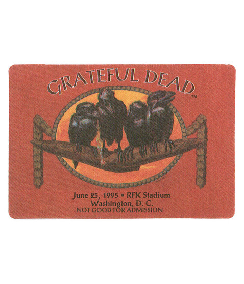 liquid blue Grateful Dead 1995 06-25 Backstage Pass