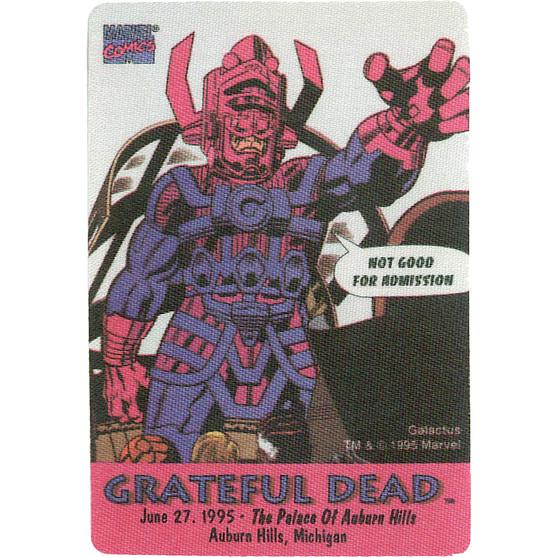 Liquid Blue Grateful Dead 1995 06-27 Backstage Pass