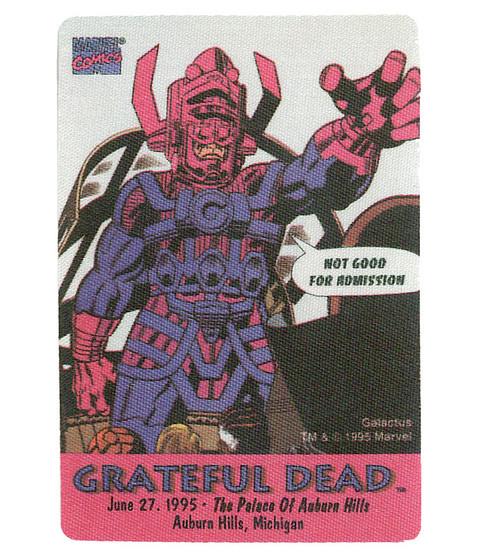 liquid blue Grateful Dead 1995 06-27 Backstage Pass