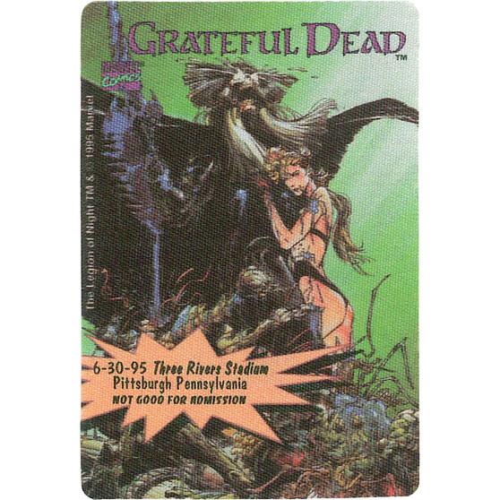 Liquid Blue Grateful Dead 1995 06-30 Backstage Pass