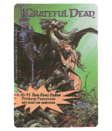 liquid blue Grateful Dead 1995 06-30 Backstage Pass