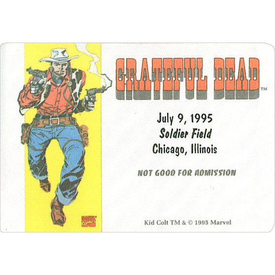Liquid Blue Grateful Dead 1995 07-09 Backstage Pass