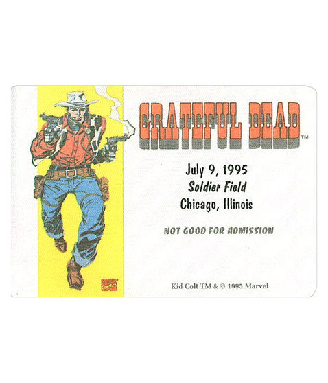 liquid blue Grateful Dead 1995 07-09 Backstage Pass