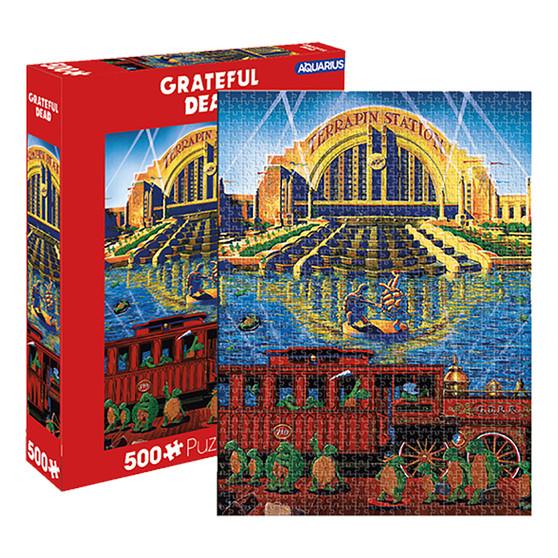 Liquid Blue Grateful Dead Terrapin Station 500pc Puzzle