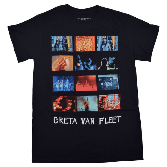 Liquid Blue Greta Van Fleet My Way Soon Cover Black T-Shirt