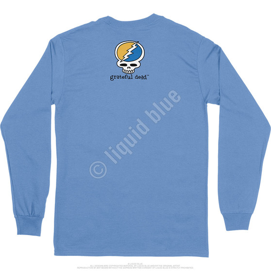 Liquid Blue Guitar Dead Is Better Long Sleeve T-Shirt