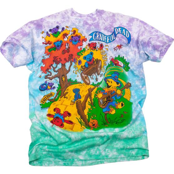 Liquid Blue Hayride 93 Rise & Fall Tour Tie-Dye T-Shirt
