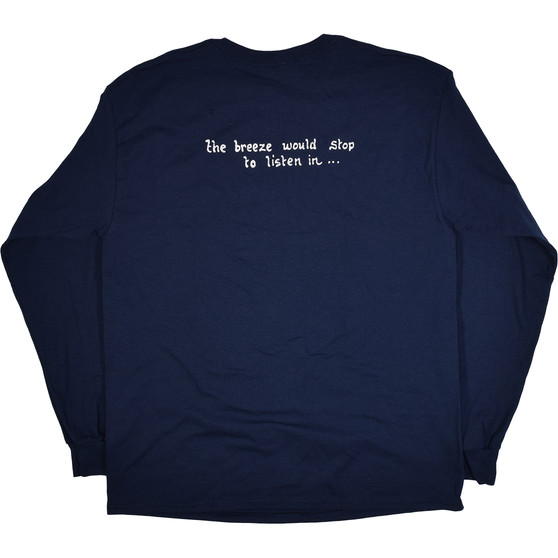 Liquid Blue Jerry Garcia Acoustic Navy Long Sleeve T-Shirt