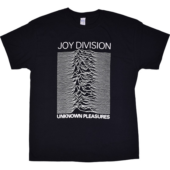 Liquid Blue Joy Division Unknown Pleasures Black T-Shirt